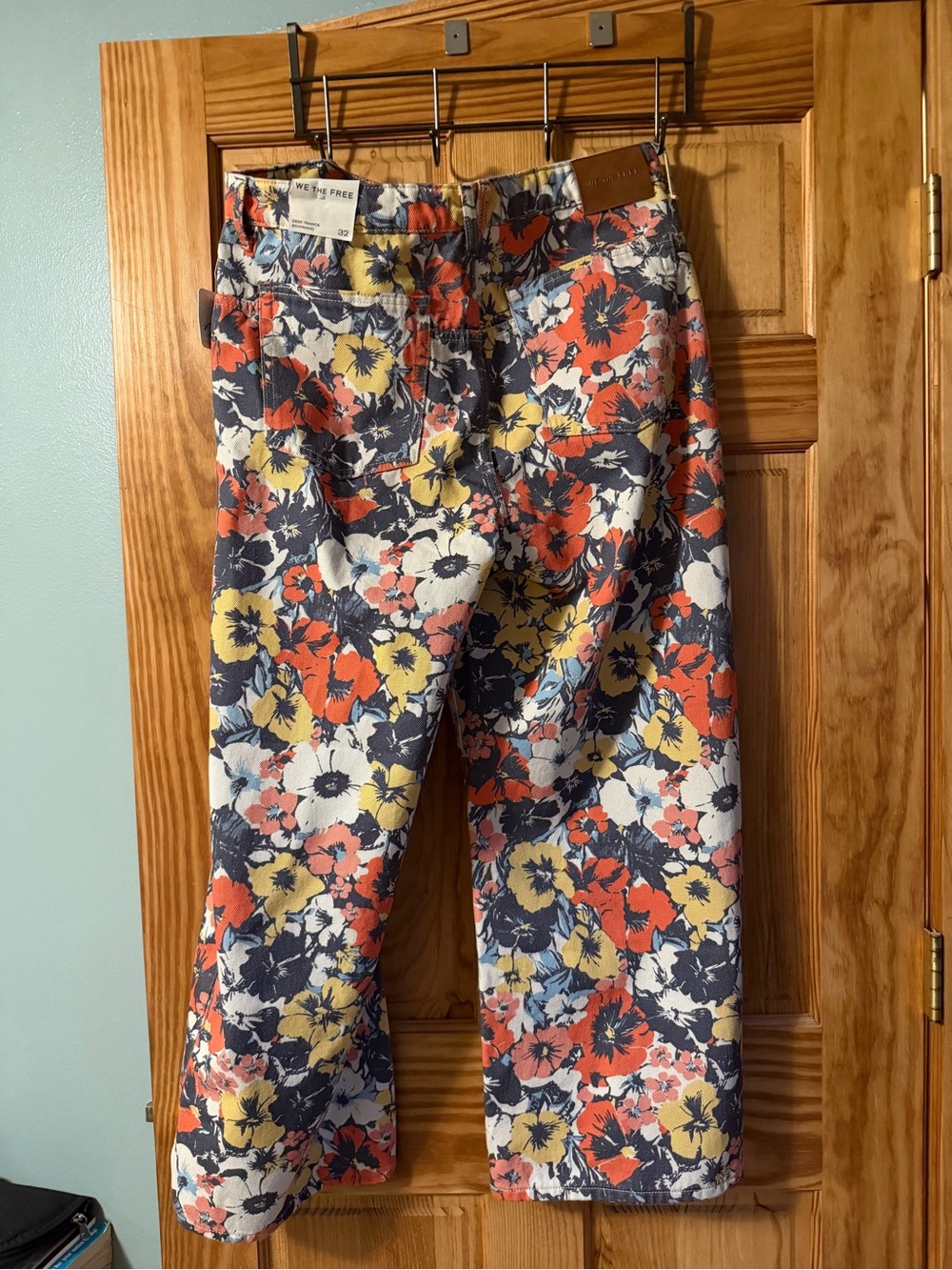 We The Free Floral Print Jeans